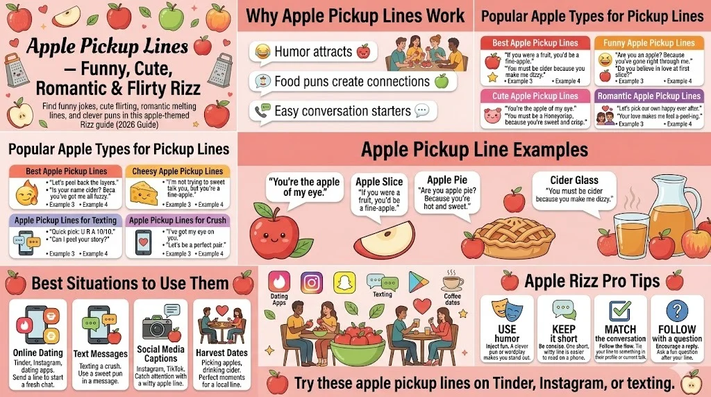 Apple Pickup Lines