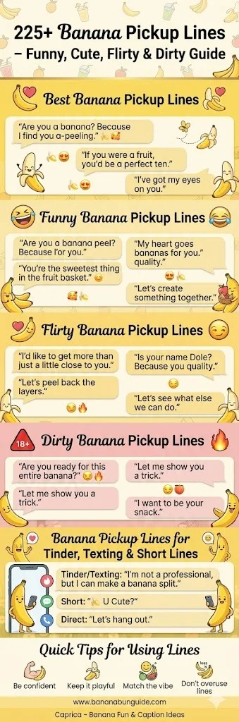 Banana Pickup Lines