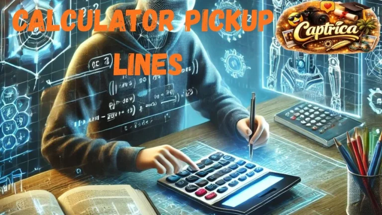 Calculator Pickup Lines