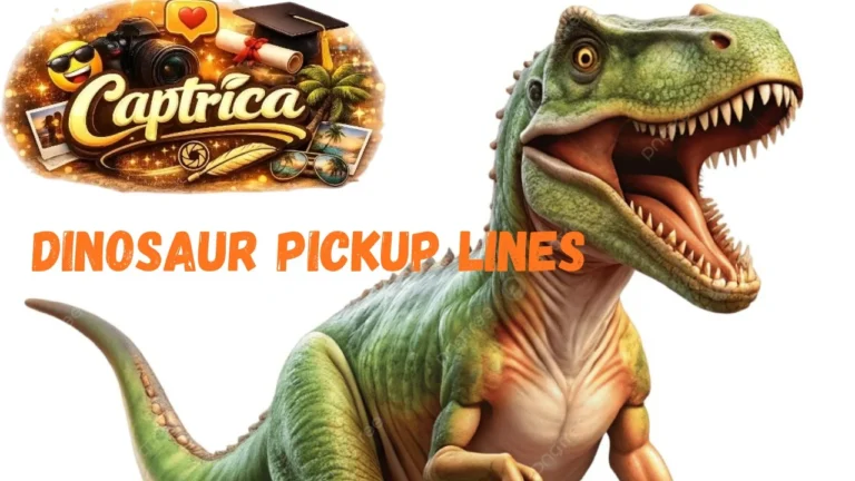 Dinosaur Pickup Lines