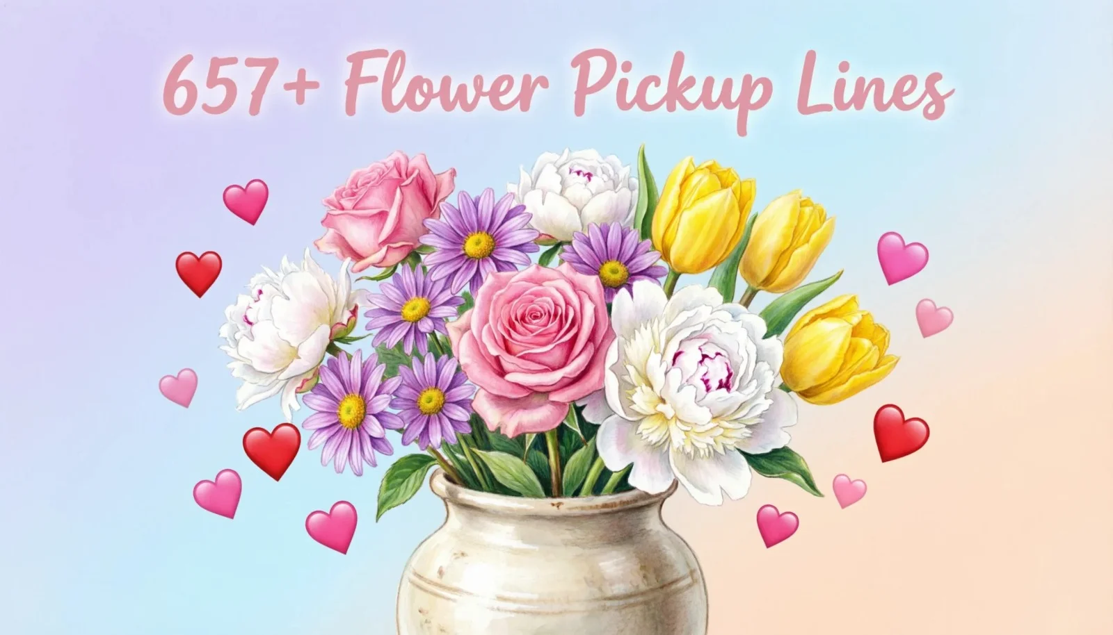 Flower Pickup Lines