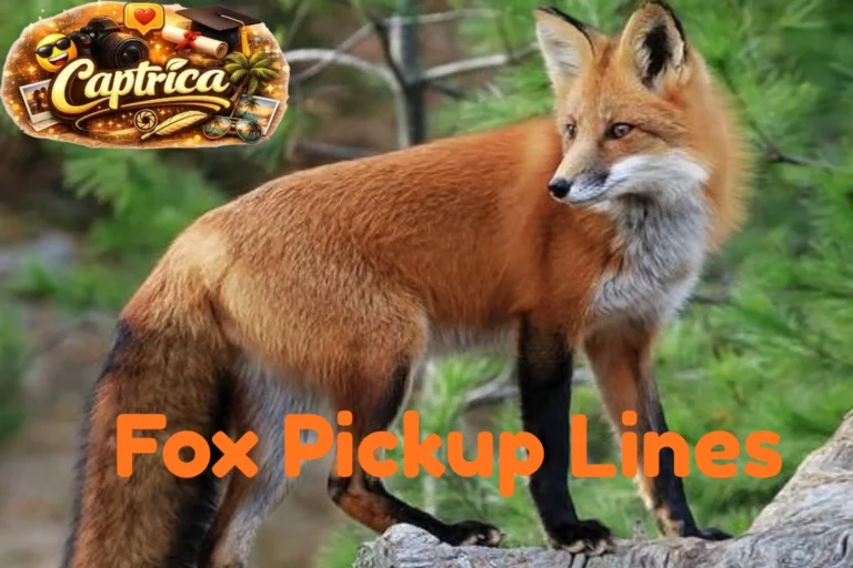 Fox Pickup Lines
