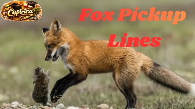 Fox Pickup Lines