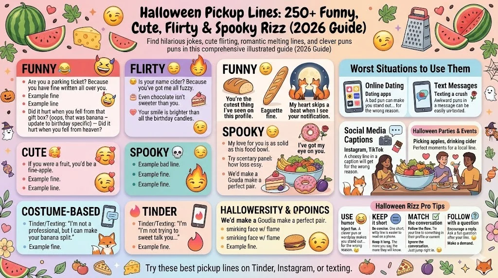 Halloween Pickup Lines