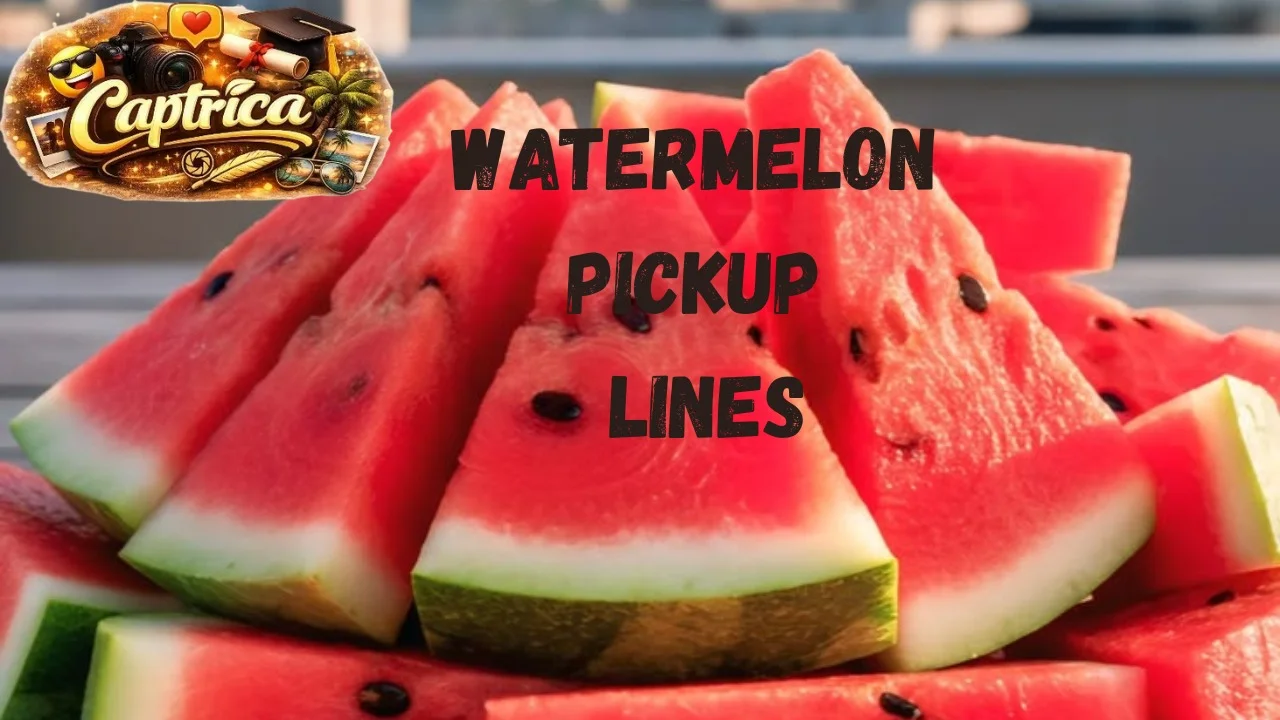 Watermelon Pickup Lines