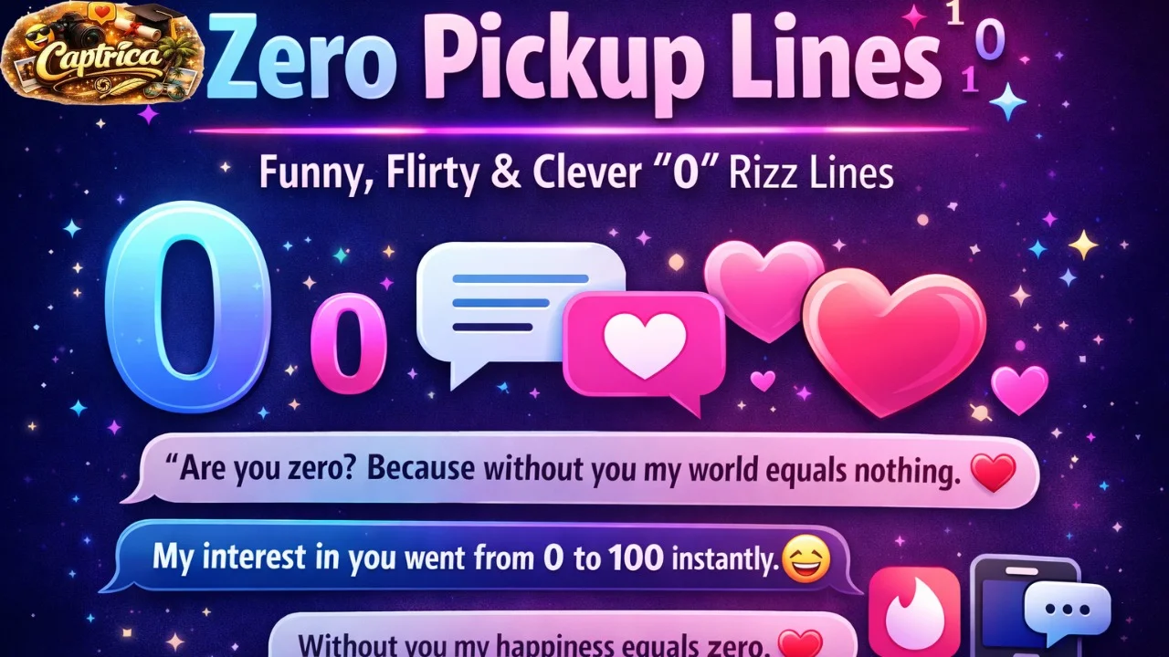 Zero Pickup Lines