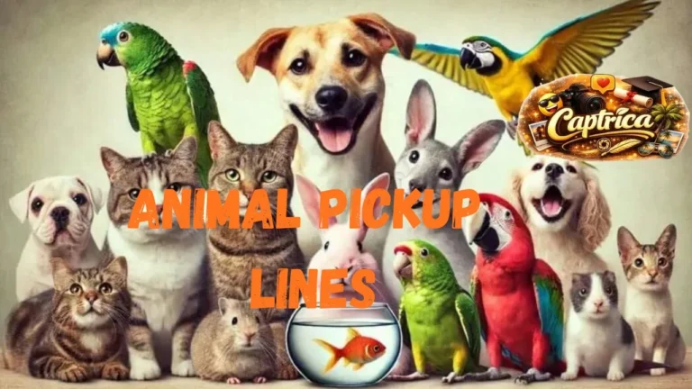 Animal Pickup Lines