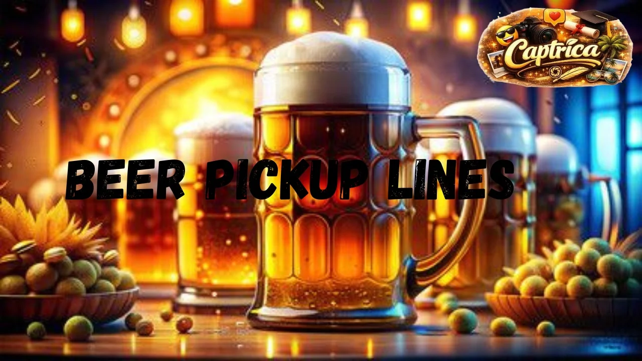 Beer Pickup Lines