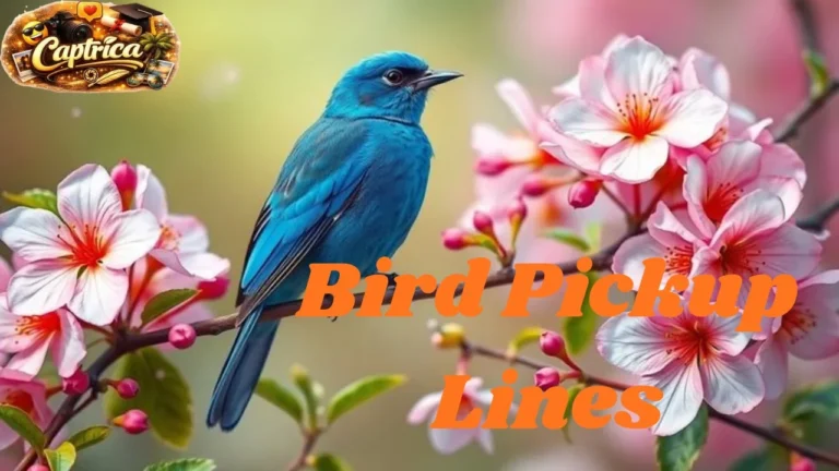 Bird Pickup Lines
