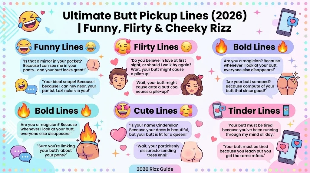Butt Pickup Lines