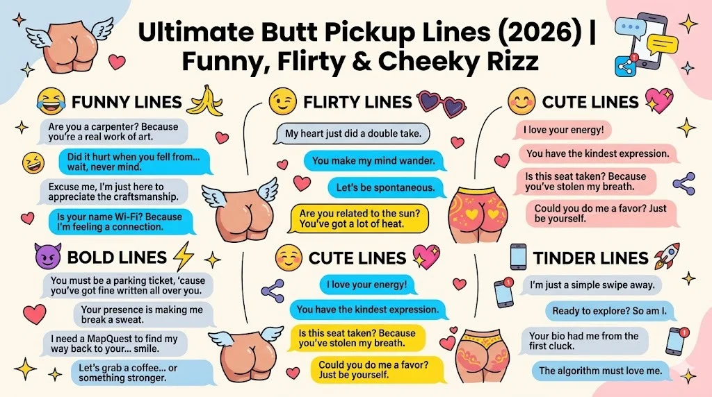 Butt Pickup Lines