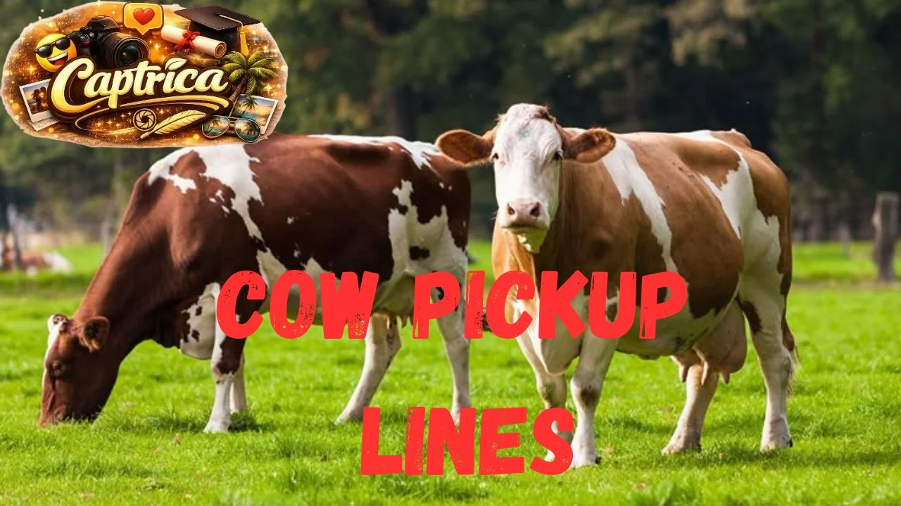 Cow Pickup Lines