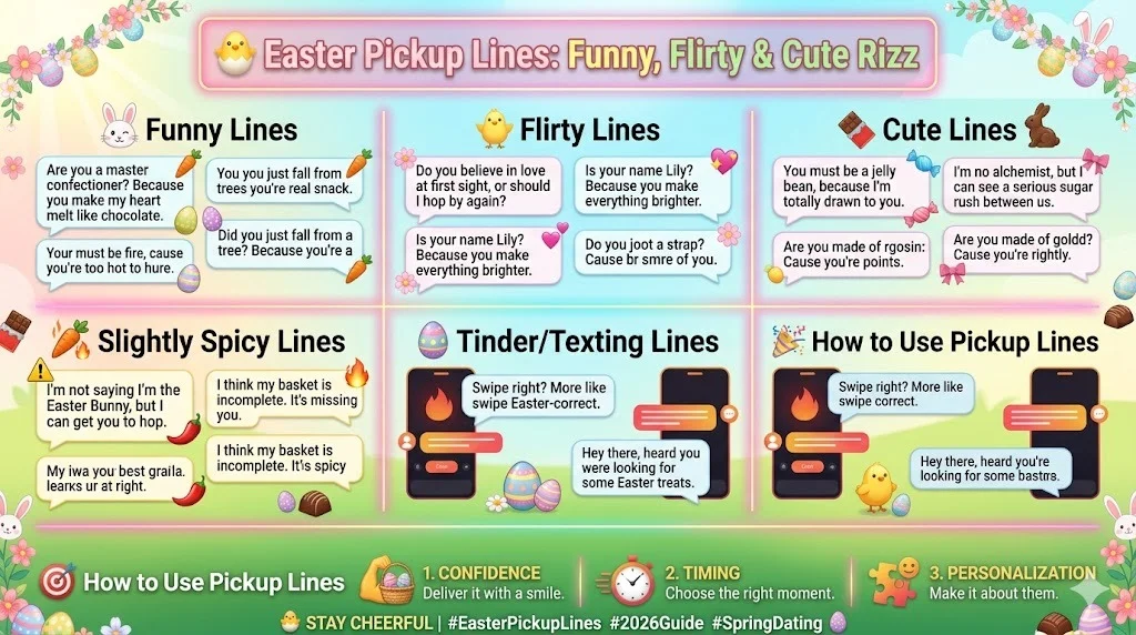 Easter Pickup Lines