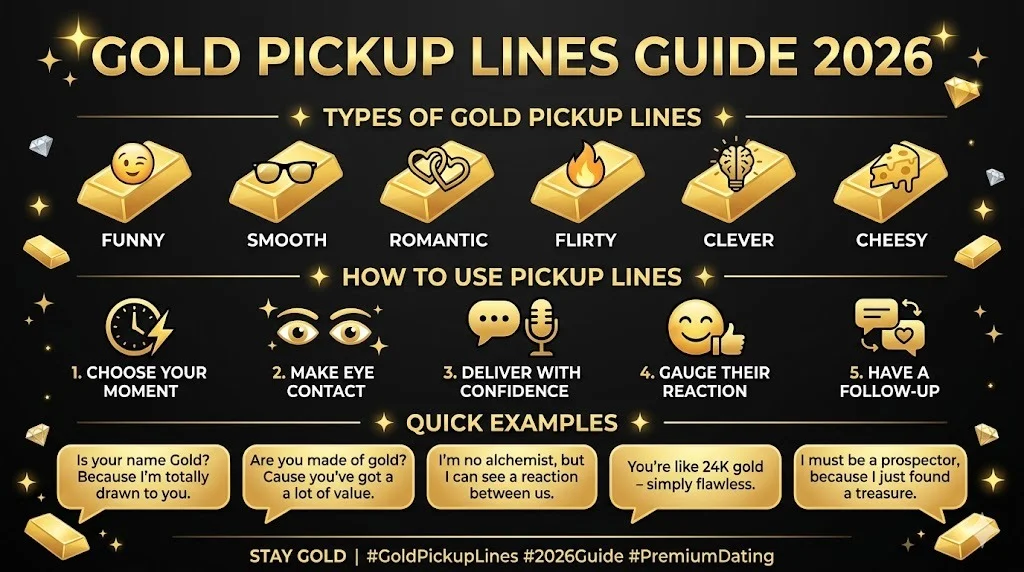 Gold Pickup Lines