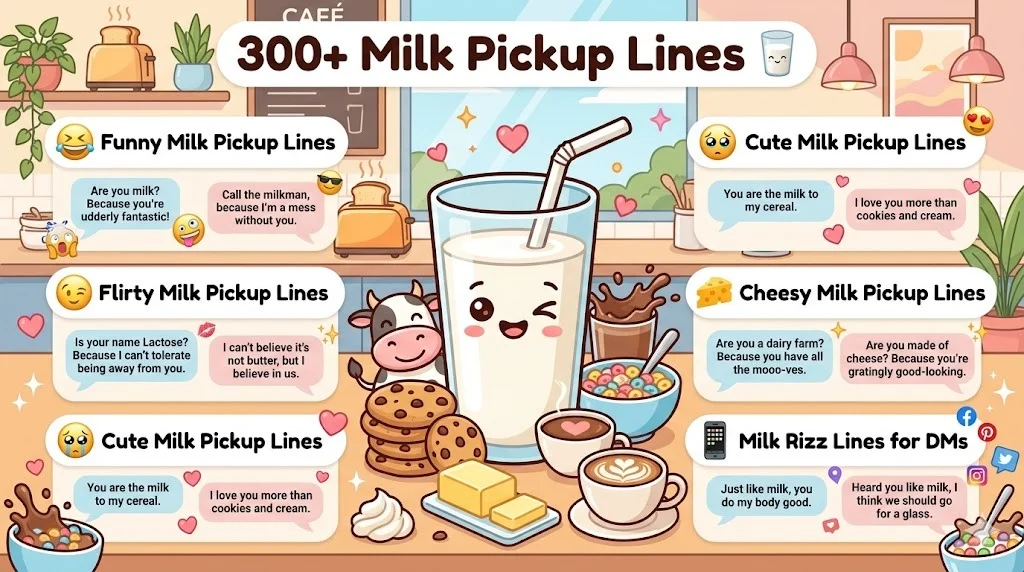 Milk Pickup Lines