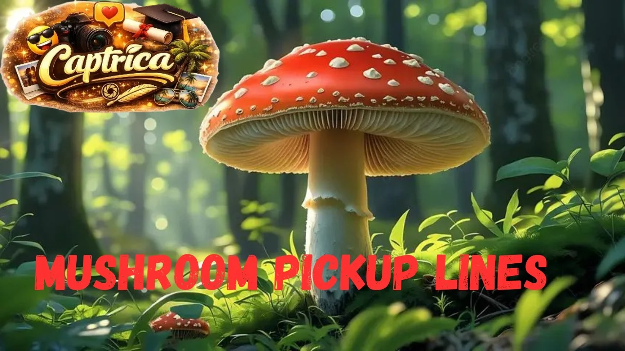Mushroom Pickup Lines