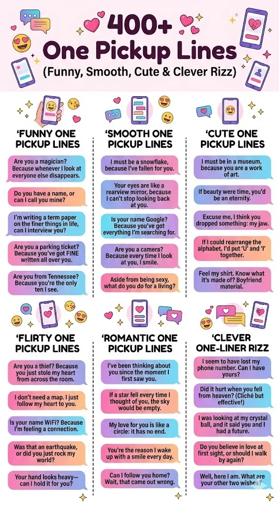 One Pickup Lines