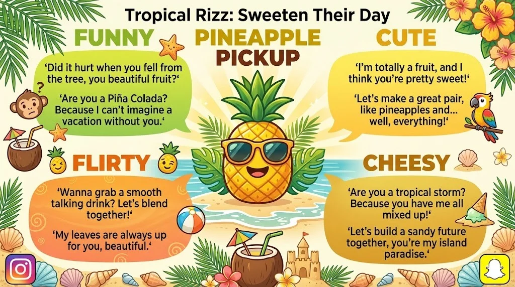 Pineapple Pickup Lines