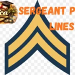 Sergeant Pickup Lines