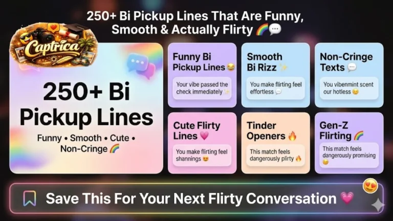 Bi Pickup Lines