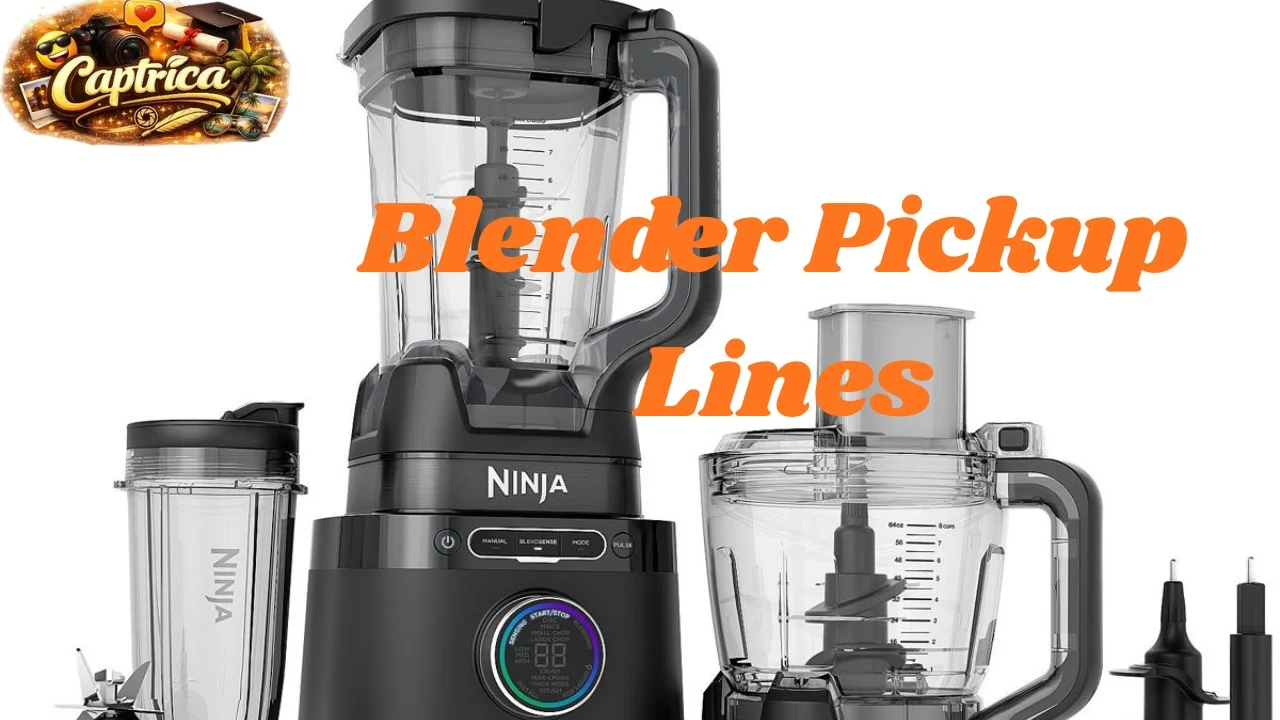 Blender Pickup Lines