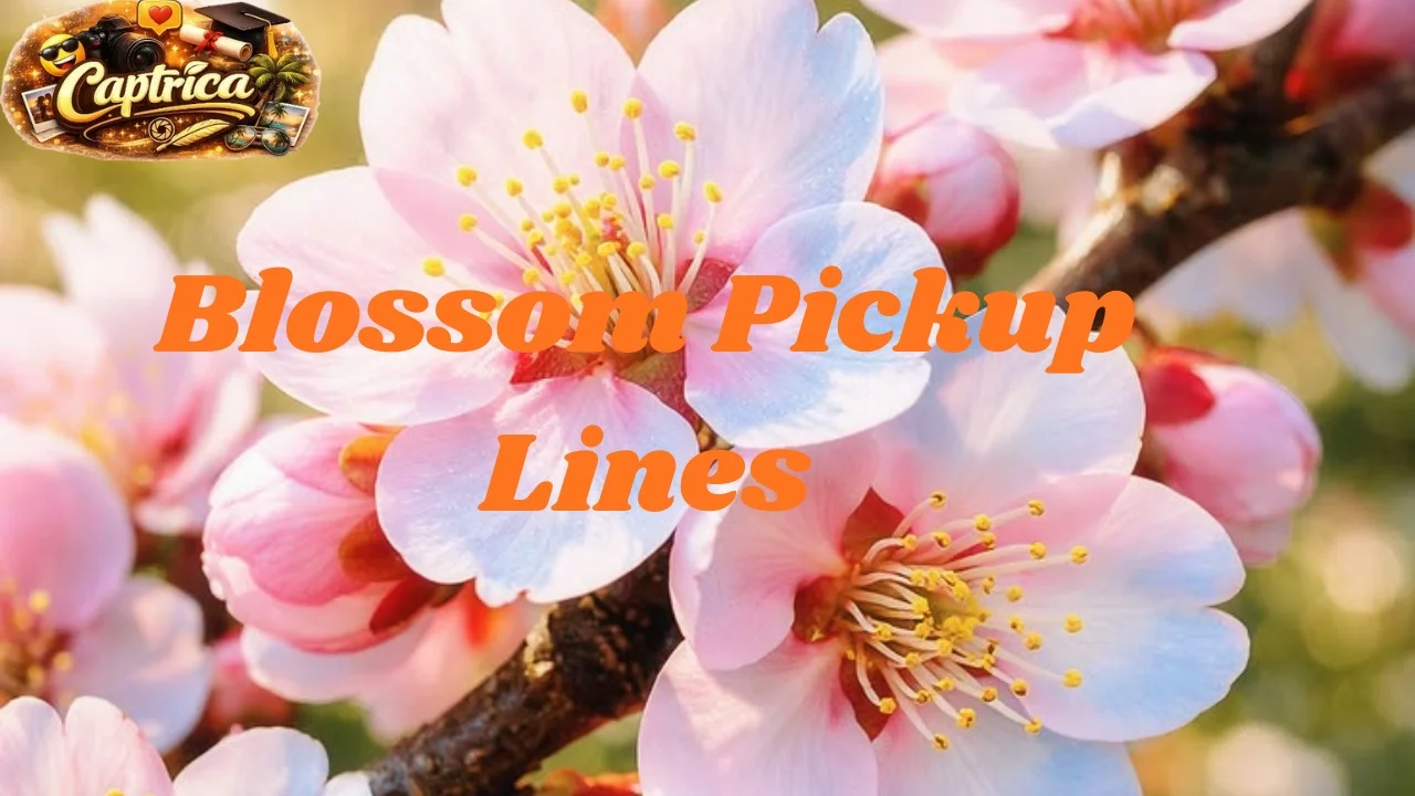 Blossom Pickup Lines