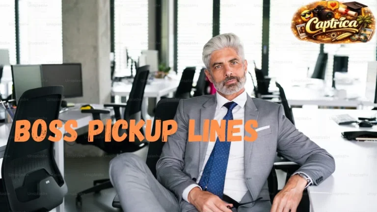 Boss Pickup Lines: Funny, Smooth & Flirty Lines 2026