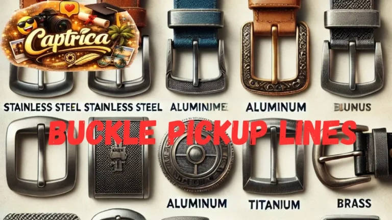 Buckle Pickup Lines