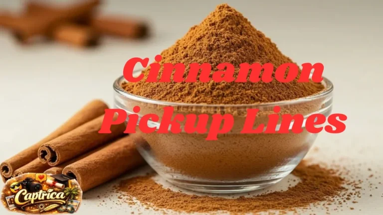 Cinnamon Pickup Lines