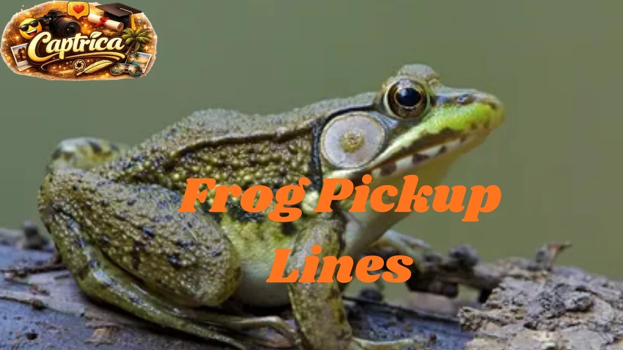 Frog Pickup Lines