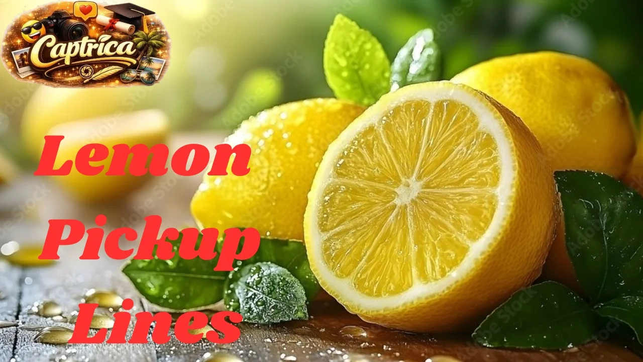 Lemon Pickup Lines