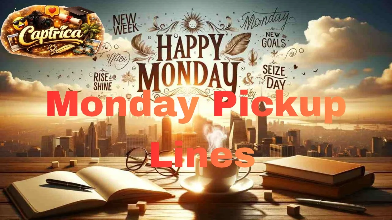 Monday Pickup Lines