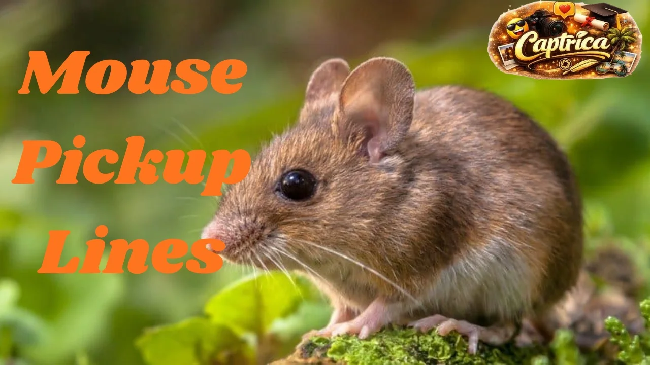 Mouse Pickup Lines