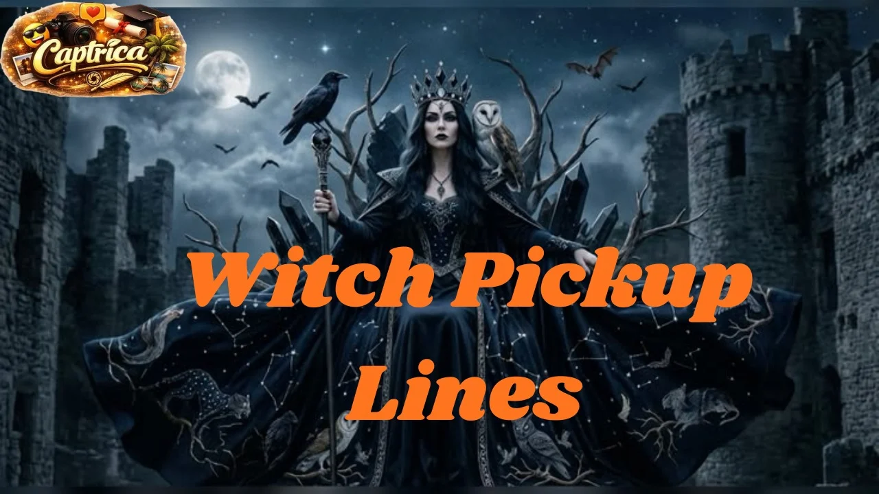 Witch Pickup Lines