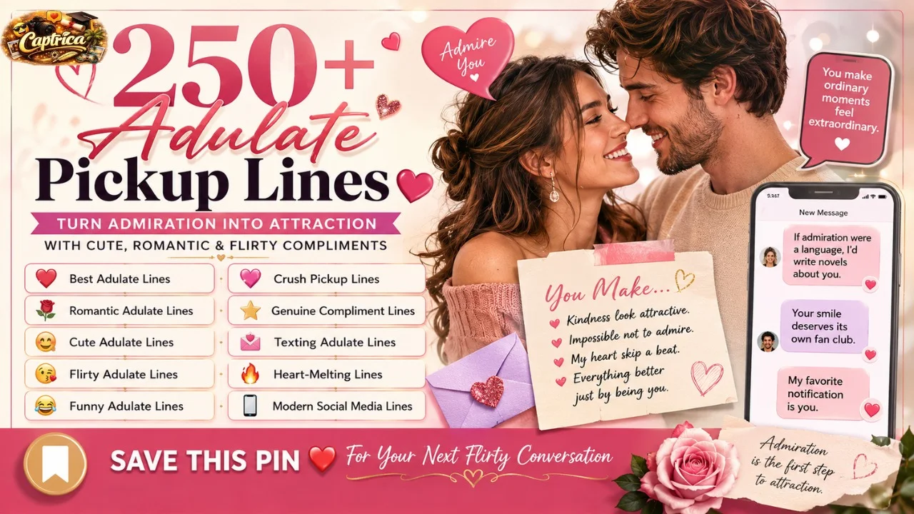 Adulate Pickup Lines