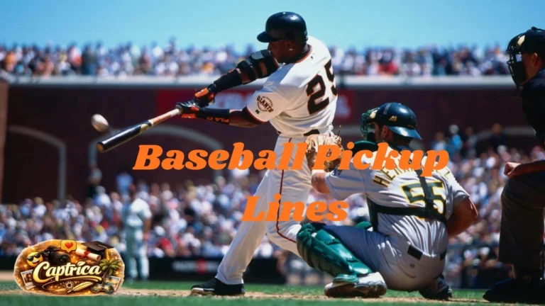 Baseball Pickup Lines