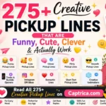 Creative Pickup Lines