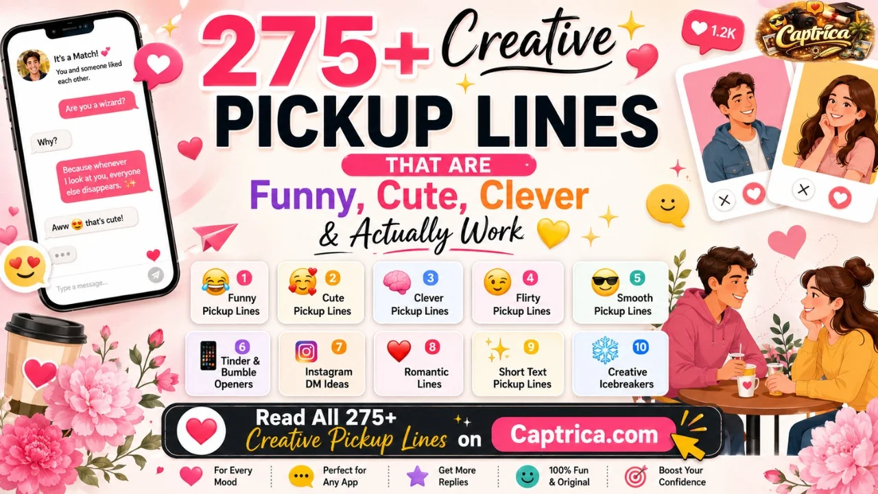 Creative Pickup Lines