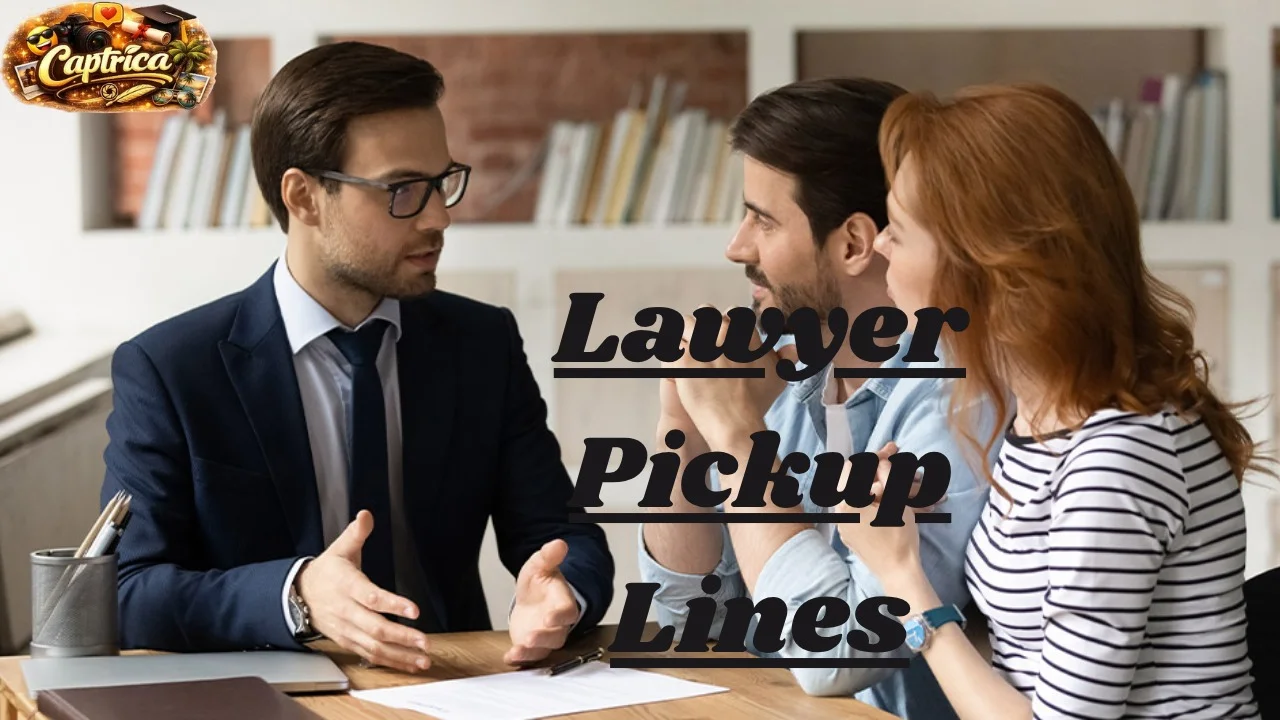 Lawyer Pickup Lines