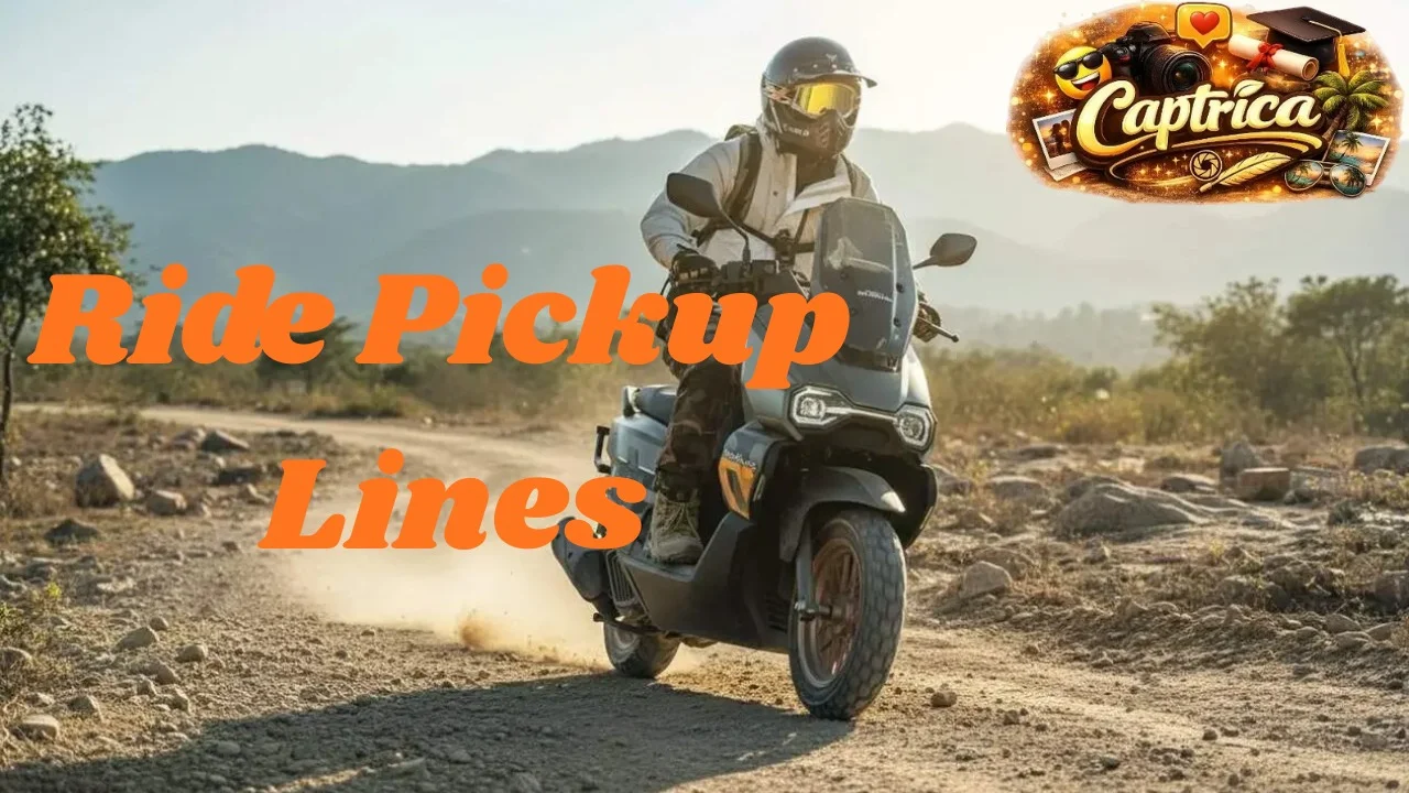Ride Pickup Lines