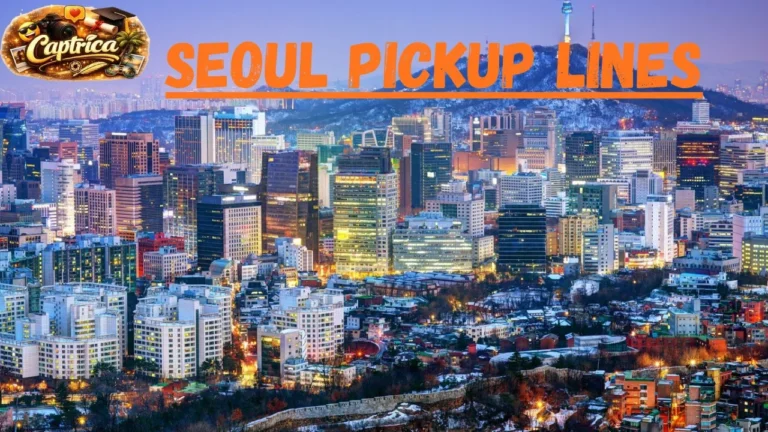 Seoul Pickup Lines