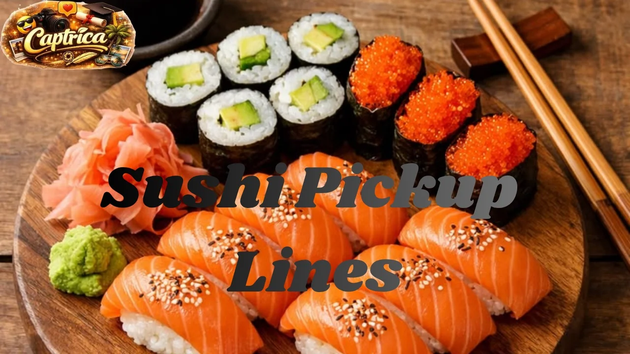 Sushi Pickup Lines